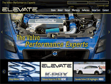 Tablet Screenshot of elevatecars.com
